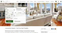 Desktop Screenshot of buyvictoriahomes.com