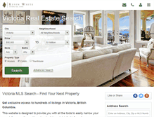 Tablet Screenshot of buyvictoriahomes.com